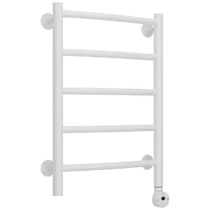 Полотенцесушитель электрический СТИЛЬЕ 600х400, белый матовый, ТЭН справа, 30512-6040