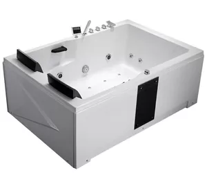 Гидромассажная ванна Gemy G9061 new K R (1815х1215х700) аэромассаж, хромотерапия