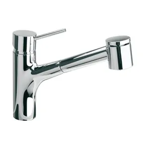 Смеситель для кухни Paini однозахватный, поворотный, выдвижной излив, хром 78CR576LMKM