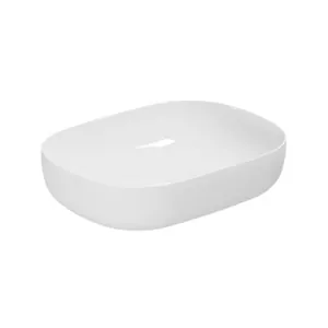 Умывальник Azzurra (600х450х145) накладной, б/отв. под смеситель, белый ELLA060450Z0BI