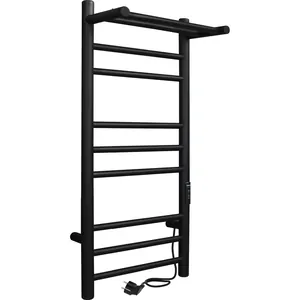 Полотенцесушитель Indigo с/п (electro) 700х300 (скрыт.монт, унив.подкл) черный муар