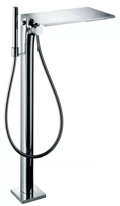 Смеситель Axor 18450 для ванны/душа однозахватный напольный, ручной душ, хром