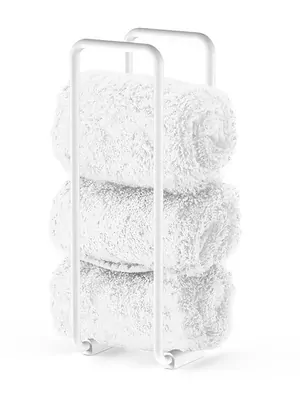 Полотенцедержатель Decor Walther DW 223 (90х90х270) настольный, цвет: белый матовый 0859150