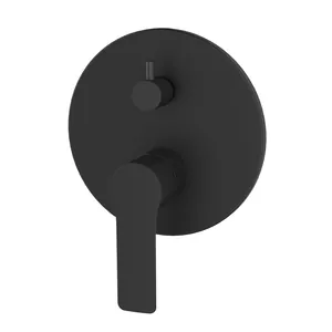 Смеситель для душа ESKO black SB 83-3 встраиваемый, однозахватный, на 3 потреб., черный