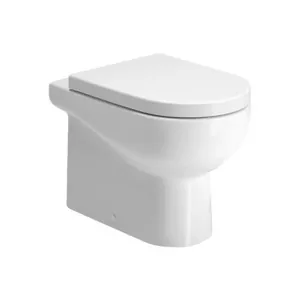 Унитаз приставной Azzurra (350х555х480) верт. выпуск, белый NUVCTT000480BI