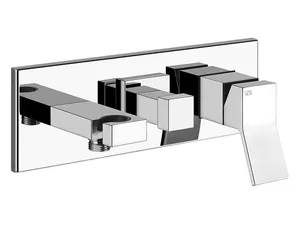Смеситель Gessi Rettangolo K 53141.031 для ванны/душа, встраиваемый, на 2 вых., внешняя часть, хром