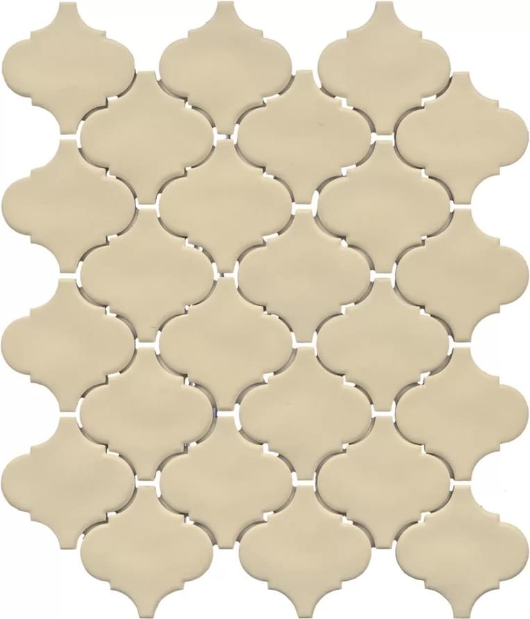 мозаика Арабески Марокко Жёлтый Светлый Матовый 30x26