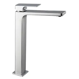 Смеситель для раковины FIMA Carlo Frattini однозахв., высокий излив 267мм, д/к, хром F3381/HCR