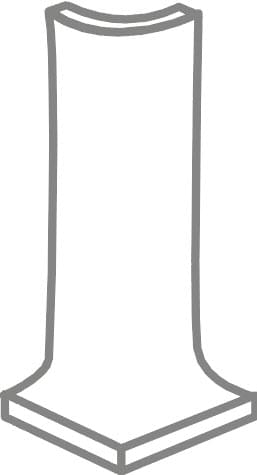 Dust Cove Base Angolo Esterno Sand Naturale 2.5x16