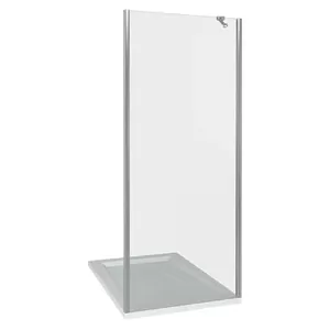 Стенка душевая GOOD DOOR BAS SP-80-С-CH (80x185) стекло прозрачное