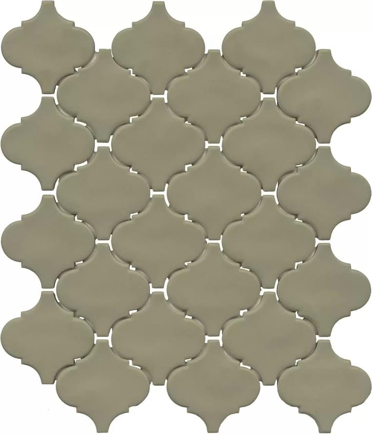 мозаика Арабески Марокко Зелёный Матовый 30x26