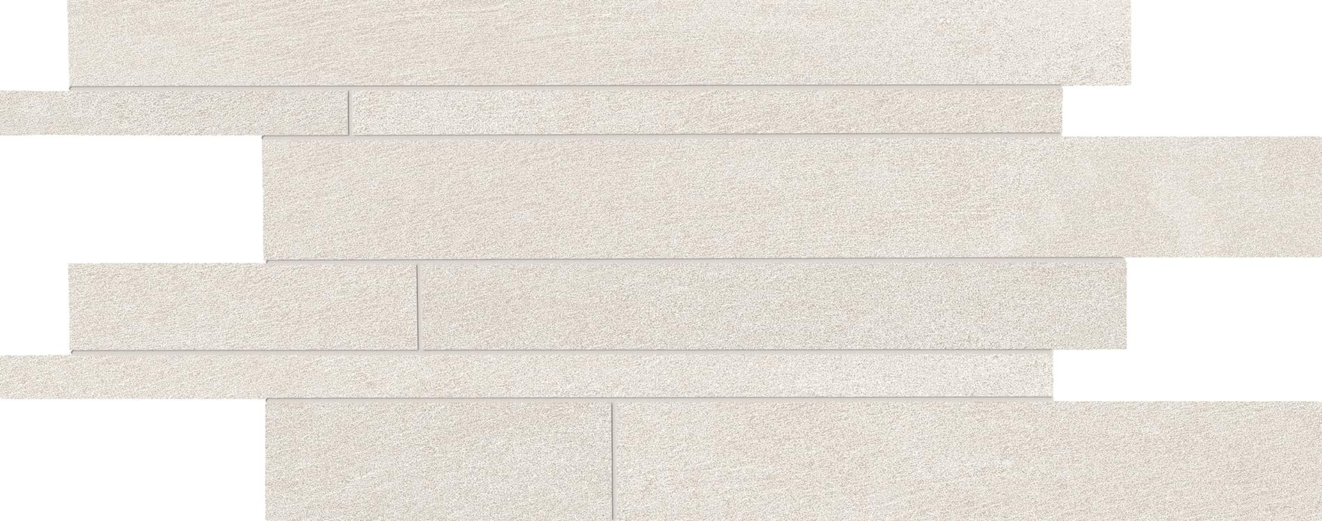 мозаика Stone Talk Listelli Sfalsati Minimal White Naturale 30x60