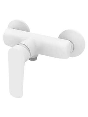 Смеситель для душа ESKO White настенный, однозахватный, без душевого гарнитура LG80W