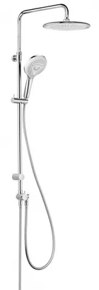 Душевая система KLUDI верхний и ручной душ, штанга, переключатель, хром 6709005-00