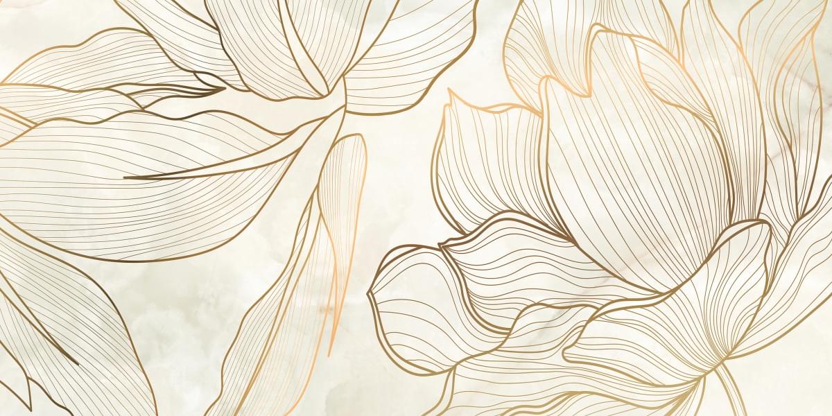 декор Lumiere Dec Foglia D Oro 60x120