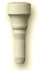 Electa Angoli Esterno Finale Beige Matt 3x10