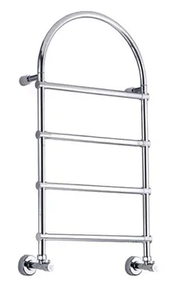 Полотенцесушитель водяной Margaroli Sole 442-4 (980х535) хром, с аркой, 4424704CRNA