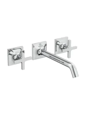 Ideal Standard Смеситель для раковины BD153AA встр., двухзахватный, хром