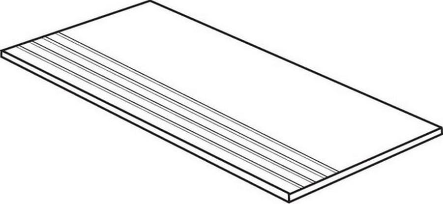 ступень Marvel Edge Imperial White Gradino 30x60