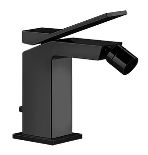 Смеситель Gessi Rettangolo K 53007.299 для биде, однозахватный, с донным клапаном, черный