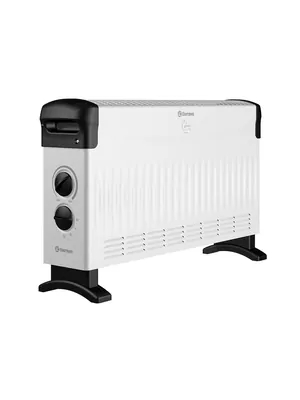 Конвектор Thermex 2000 White (325х525х170) до 25 кв.м, 2 кВт, мех.упр, белый