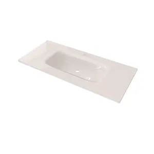 Раковина для тумбы Caprigo TIBET Picco 1050х535 накладная, стеклокерамика без бортика GC18R-35214