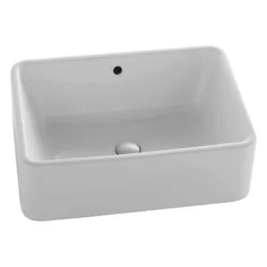 Раковина накладная Cielo SHUI 600х420х200 с переливом, без отв. под смеситель, Arenaria SHLAA6020