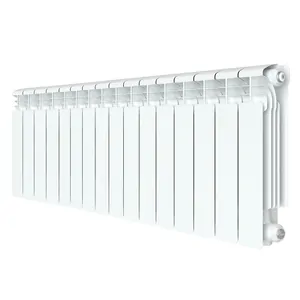 Радиатор алюминиевый Rifar VENTIL VR 350 нижнее правое подключение, 16 секций, 50мм