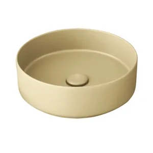 Раковина накладная Cielo SHUI COMFORT (400х400х125) цвет Canapa, круглая SHCOLAT40CN