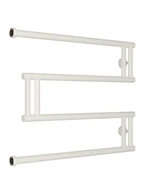 СУНЕРЖА model "M+" Полотенцесушитель 500x650 верт. подкл. белый матовый, 30-4050-5065