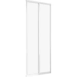 Стенка душевого уголка RAVAK SRV2-75 S (740x1850) раздвиж.дверь, стекло, белый+Transparent