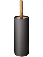 Ёрш для унитаза RIDDER напольный, материал полирезин/бамбук, цвет: серый 2105407