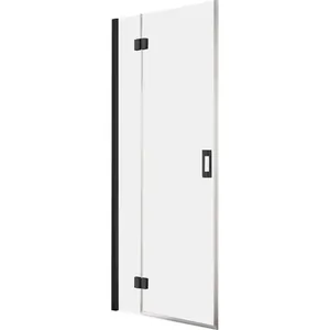 Дверь душевого уголка KERMI левая распашная 1000х2000 черный+стекло KermiClean LISNL100203PK