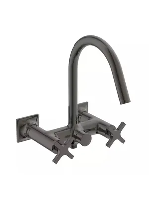 Ideal Standard Смеситель для ванны/душа BD160A5 настенный, двухзахватный, серый