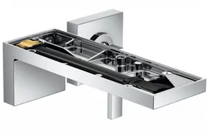 Смеситель Axor 47062000 для умывальника, однорычажный, без панели, внешняя часть, хром