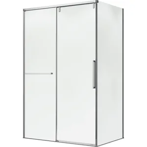 Душевой уголок TERMINUS 02 900х1200х2200 прямоугольный, цвет: хром 2ES90х120C