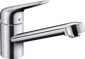 Смеситель Hansgrohe для кухни 100 мм поворотный излив хром 71808000