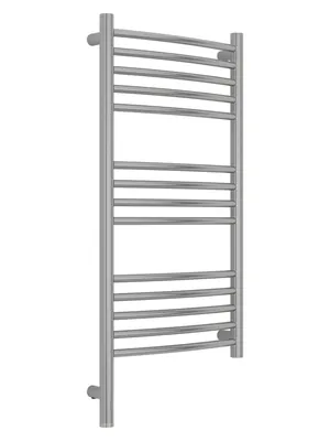 СУНЕРЖА выгнутая Полотенцесушитель 800х400 сатин МЭМ левый 071-6002-8040