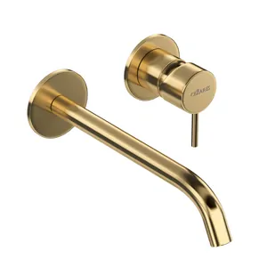 Смеситель Cezares -BLI2-L-SR встраиваемый, для раковины, 230 мм, однозахватный, Sunrise