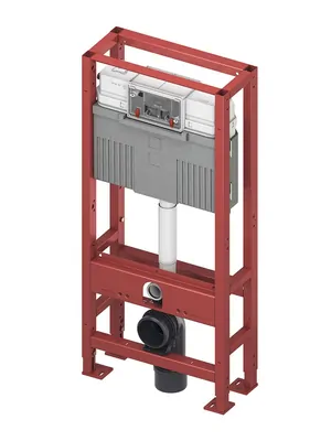 TECE Инсталляция для подвесного унитаза, двойная рама (высота 112 см) 9300093/9500393