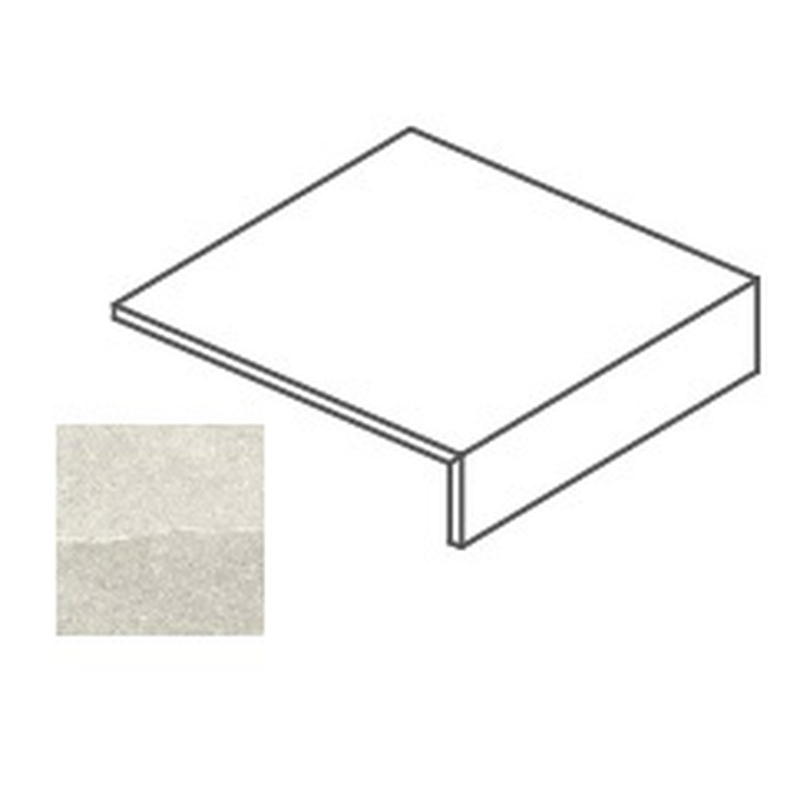 Impronta italgraniti Shale SL02L682B Sand Elemento a L 20mm 60x60x14 матовая