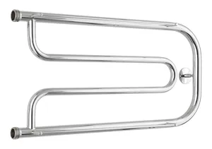 Полотенцесушитель водяной СТИЛЬЕ 2П 320х650, нерж.сталь,бок. подкл, резьба-сгон 1", 00015-3265