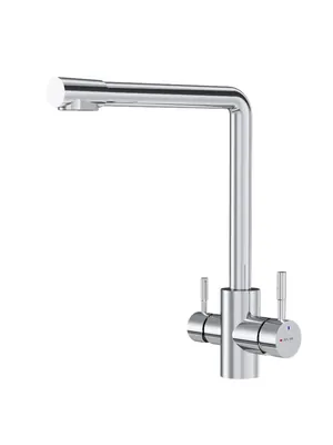 Смеситель для кухни AM.PM F85B05700 L-образный излив, с каналом для фильтр. воды, хром