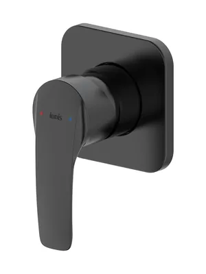 Смеситель IDDIS BL00i66 встраиваемый, однозахватный, на 1 выход, черный матовый