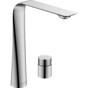 Смеситель для умывальника Duravit XL двухсекционный, ручка-круг, хром D11130009010
