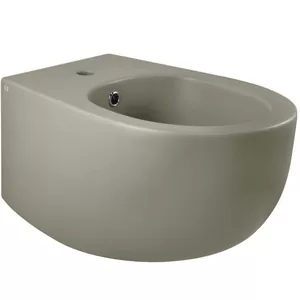 Биде подвесное AeT Italia 365x310x530 отверстие под смеситель, бежевый мат. S556T1R1V1131