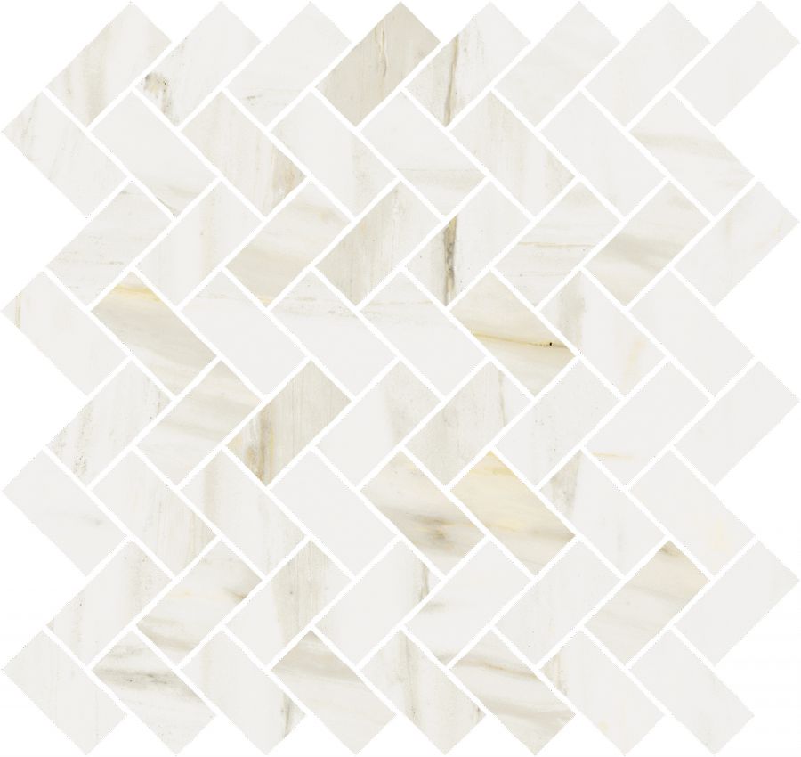 Stellaris Carrara Ivory Mosaico Cross 31.5x29.7 матовая
