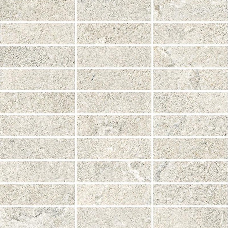 Impronta italgraniti Dorset DR01MB Muretto Bianco Cross Cut 6mm 30x30 матовая