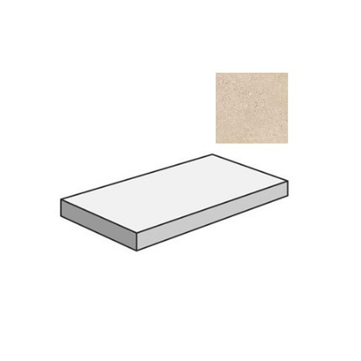 Sant Agostino Logico CSAGDLSA12 Gradone Angolare Dx Sand 33x120 матовая