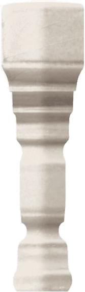 Epoque Angoli Terminale Pitti Bianco Craquele 2x12